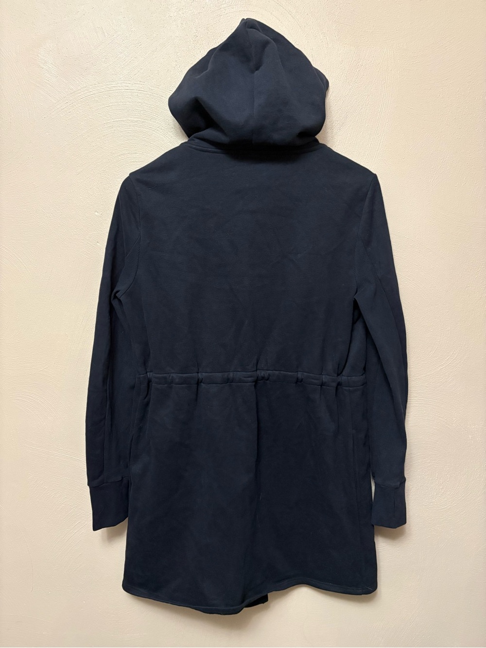 Beyond Yoga On the Go Open Front Hooded
Sweatshirt Jacket Black Size Small - Picture 12 of 16